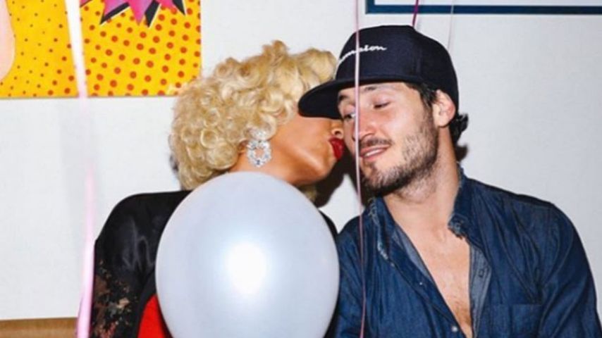 Amber Rose und Tänzer Valentin Chmerkovskiy während ihrer Geburtstags-Party