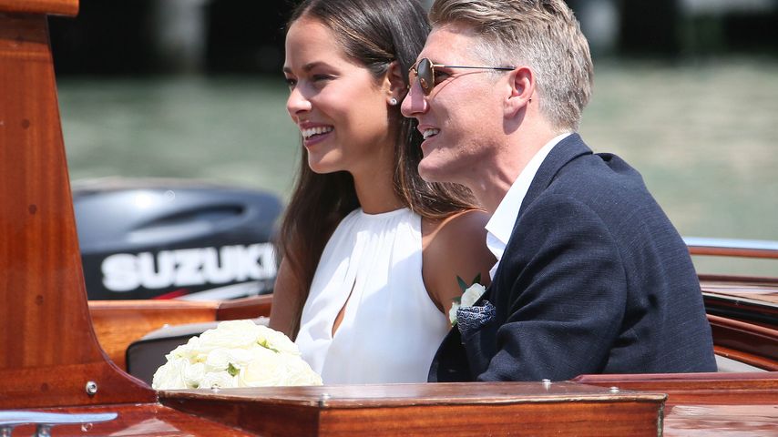 Ana Ivanovic und Bastian Schweinsteiger am Tag ihrer Hochzeit