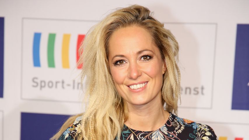 Angela Finger-Erben bei der "Sport-Informations-Dienst (SID)"-Party in Köln