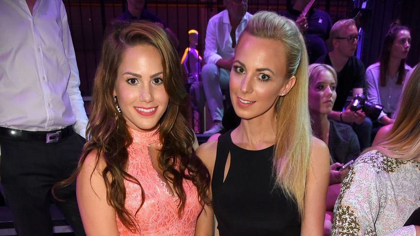 Angelina Heger und Syra Feiser bei der Düsseldorfer Fashion Week