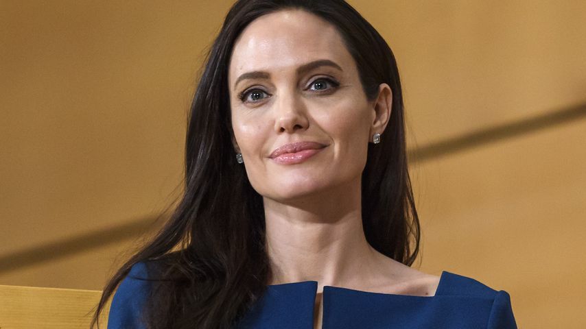 Angelina Jolie bei einer Sitzung mit den United Nations