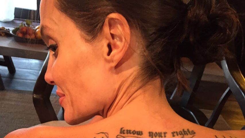 Mystisch: DAS ist das Liebes-Tattoo von Brangelina!