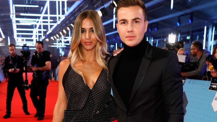Ann-Kathrin Brömmel und Mario Götze bei den MTV EMAs 2016
