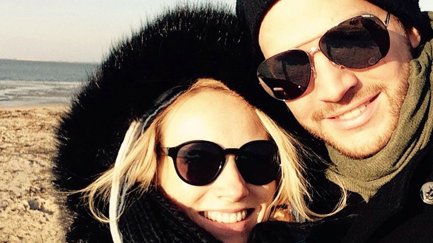 Anna Hofbauer und Marvin Albrecht am Meer