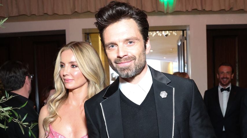 Sebastian Stan und Annabelle turteln in den Straßen Roms