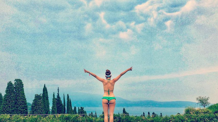 Sechs Wochen nach Geburt: Annemarie Carpendale hot im Bikini