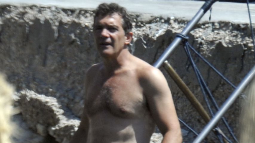 Antonio Banderas auf der italienischen Insel Ischia