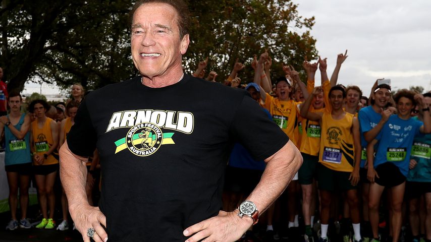 Arnold Schwarzenegger bei einem Charity-Event in Melbourne