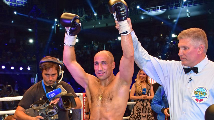 Arthur Abraham nach seinem Sieg bei der WBA Championship Box Night