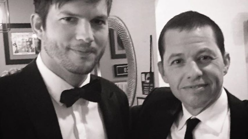 Ashton Kutcher und Jon Cryer