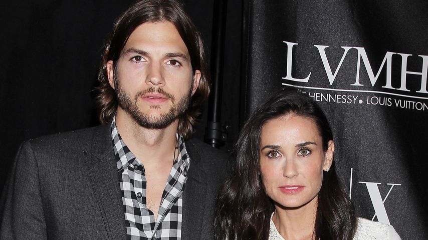 Ashton Kutcher und Demi Moore auf einer Preisverleihung in New York