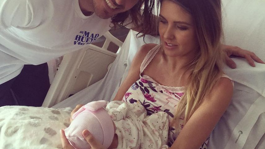 Corey Bohan und Audrina Patridge mit Baby Kirra