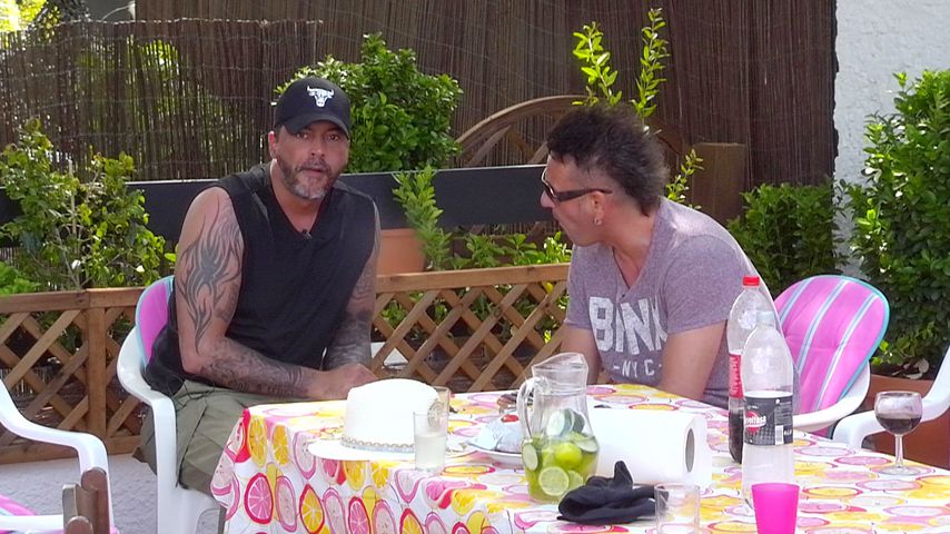 Aurelio Savina und Ennesto Monte in der ersten Folge von "Das Sommerhaus der Stars"