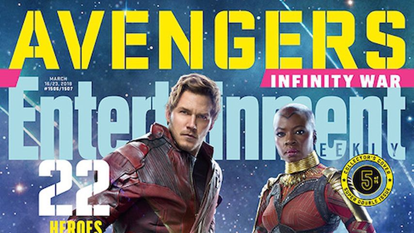 "Avengers: Infinity War"-E!-Cover: Star-Lord and Okoye