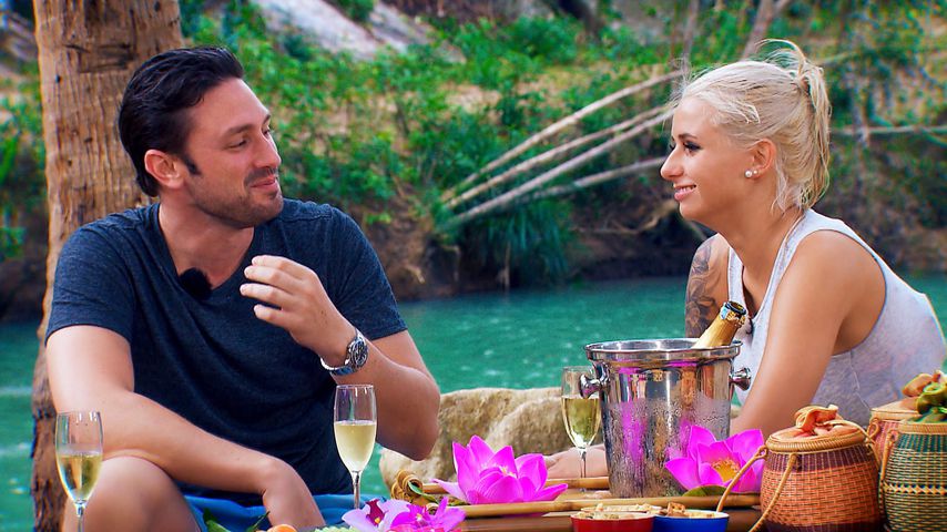 Bachelor Daniel Völz und Carina Spack beim Dreamdate