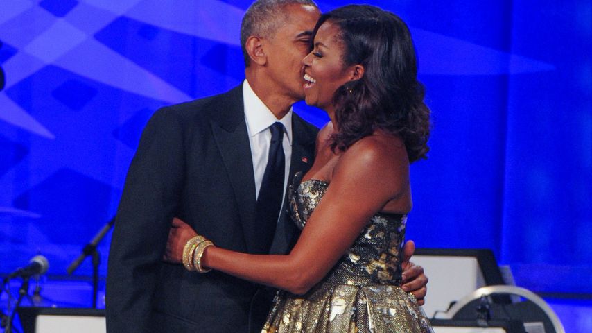 Barack und Michelle Obama 2016