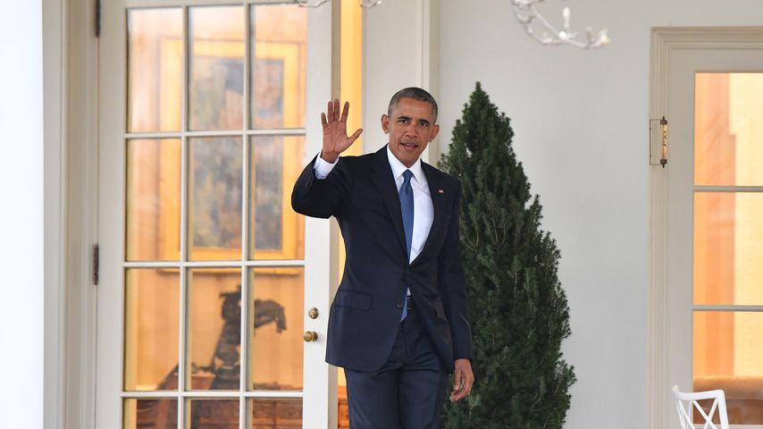 Barack Obama an seinem letzten Tag als US-Präsident