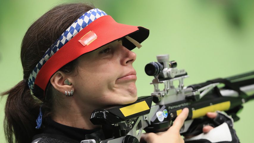 Barbara Engläder, deutsche Sportschützin bei Olympia