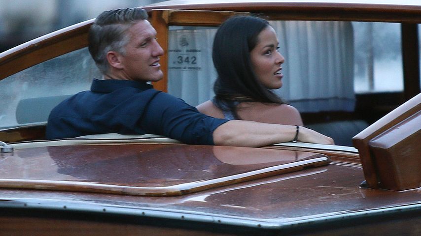Bastian Schweinsteiger und Ana Ivanovic bei einer Gondelfahrt