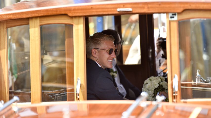 Bastian Schweinsteiger und Ana Ivanovic bei ihrer Hochzeit in Venedig