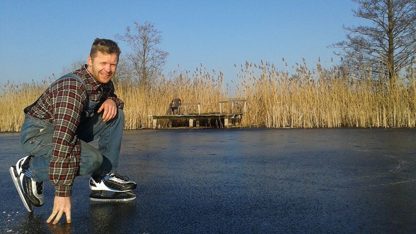 Bauer Brian beim Wintersport