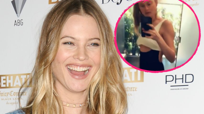2 Wochen nach Geburt: Behati Prinsloo wieder SO dünn?!