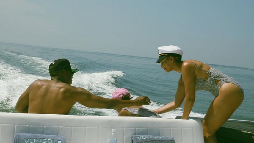 Beyoncé Knowles, Jay-Z und Blue Ivy Carter