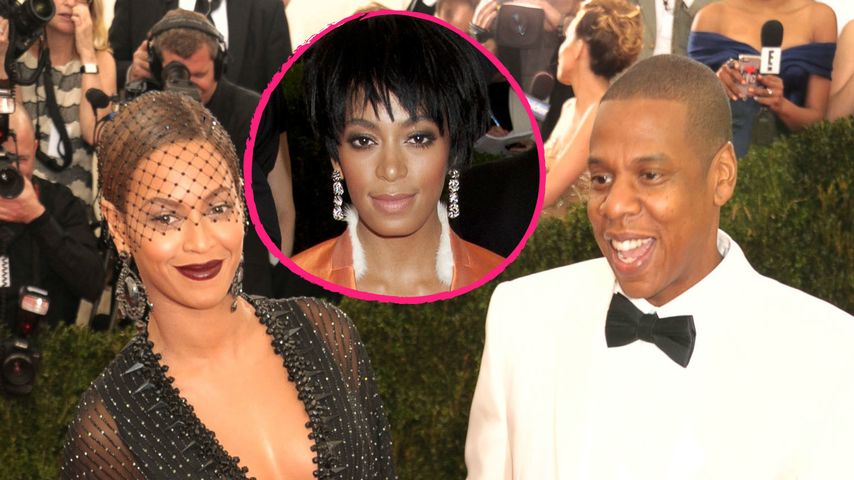 Beyonce, Jay-Z und Solange Knowles