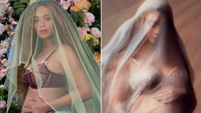 Von Beyoncé abgeguckt? Paola Maria macht Schwanger-Shooting