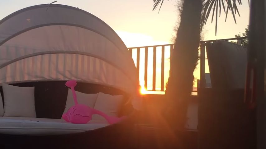 Bibi Heinickes und Julian Claßens Terrasse