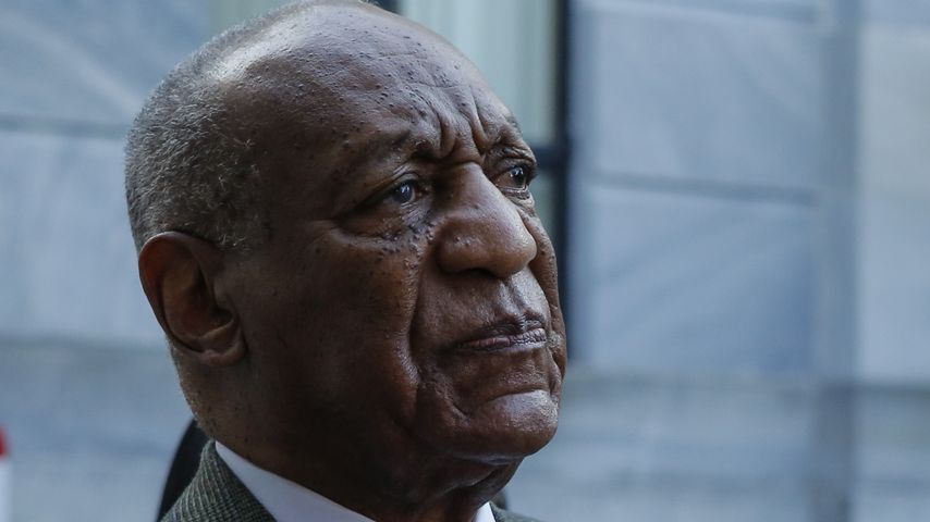 Bill Cosby nach einer Gerichtsverhandlung