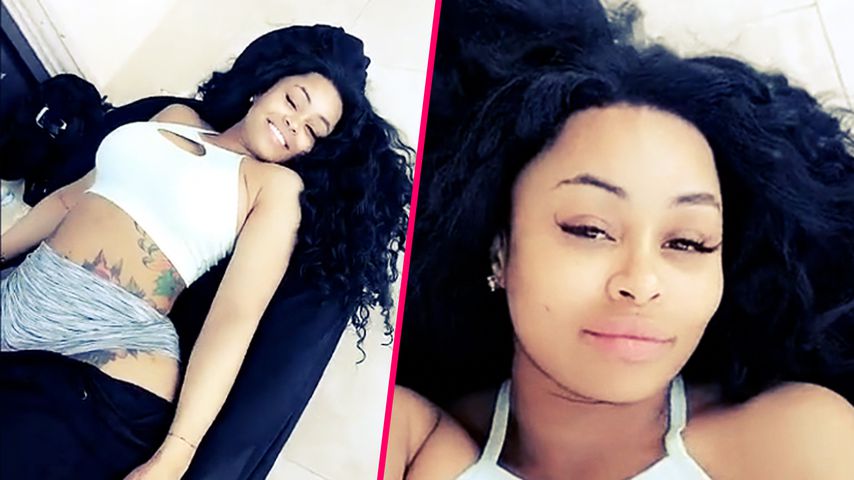 Auch ohne Schummel-Gürtel sexy: Blac Chyna posiert am Pool!
