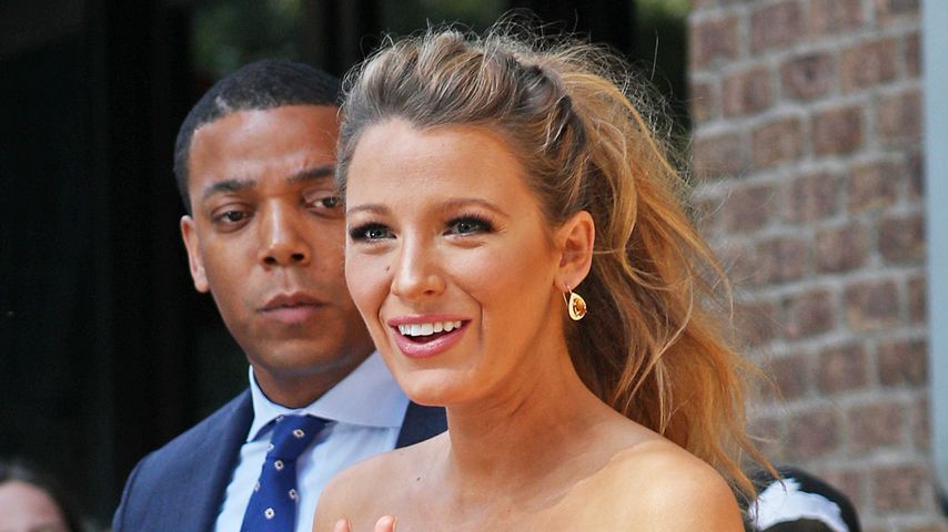 Blake Lively mit Babybauch unterwegs in New York