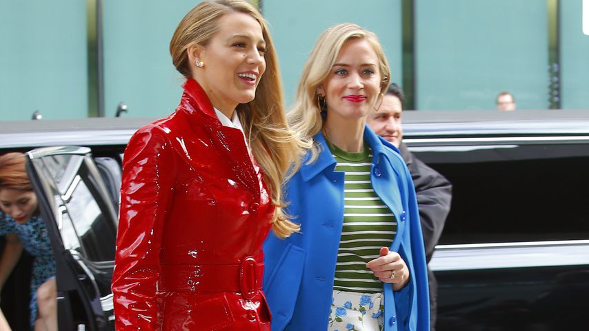 Blake Lively und Emily Blunt auf der New York Fashion Week
