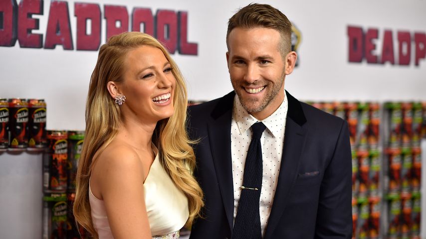 Blake Lively und Ryan Reynolds bei der Premiere von "Deadpool" in New York