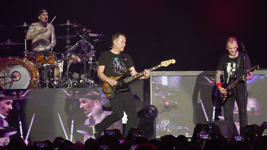 Blink-182 bei einem Konzert in Inglewood im Dezember 2016