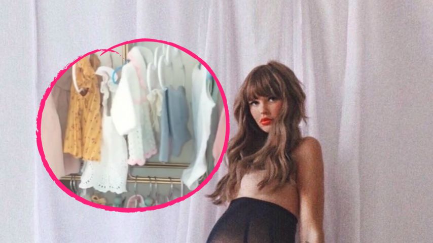 Vor Geburt: Bonnies Baby hat einen begehbaren Kleiderschrank