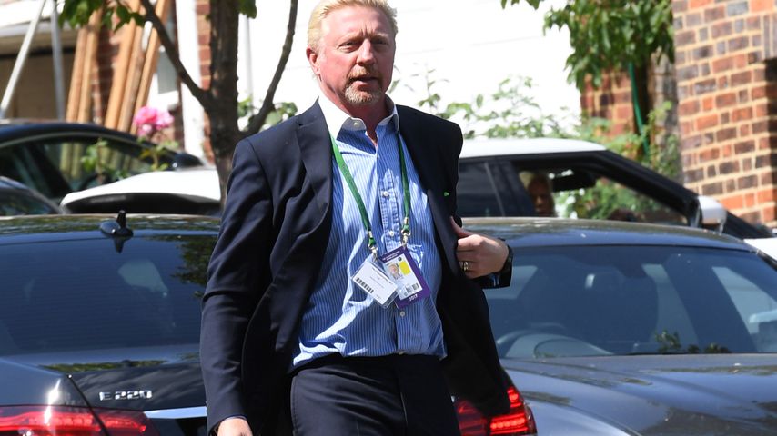 Boris Becker in Wimbledon