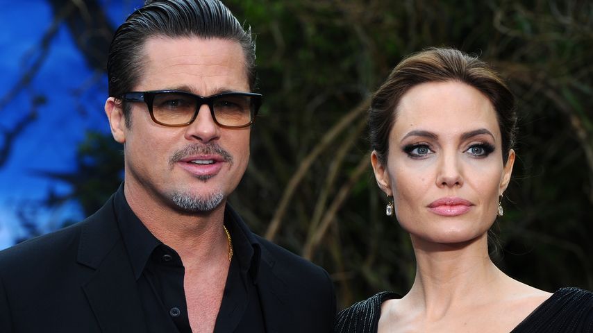 Brad Pitt und Angelina Jolie bei der Premiere von "Maleficent" in London