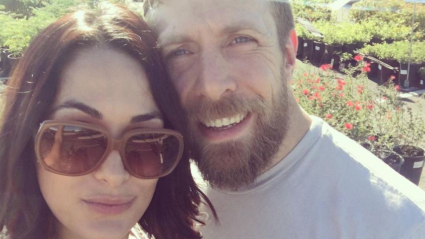 Brie Bella und ihr Mann Daniel Bryan