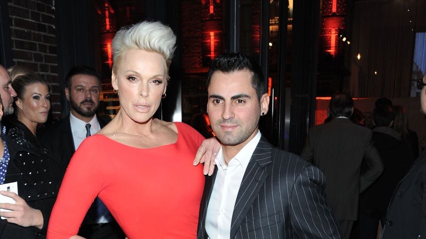Brigitte Nielsen mit Ehemann Mattia Dessi in Berlin