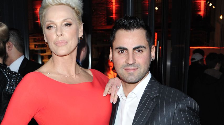 Brigitte Nielsen und Mattia Dessi