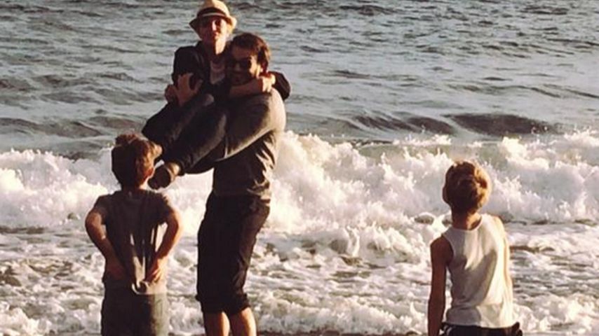 Britney Spears, Sean Preston Federline, Jayden James Federline und Charlie Ebersol