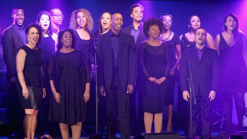 "Broadway Inspirational Voices"-Chor beim Disney's Musical Birthday Tribute to Stephen Sondheim 2015