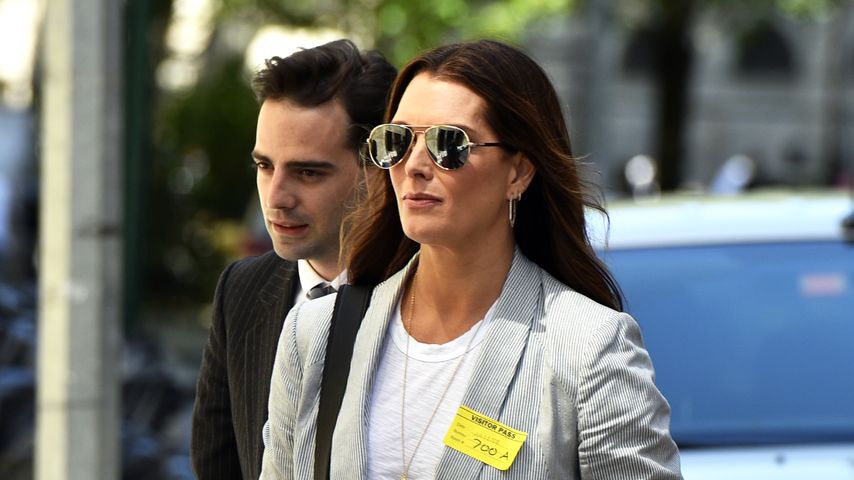 Brooke Shields vor dem Strafgericht in Manhattan