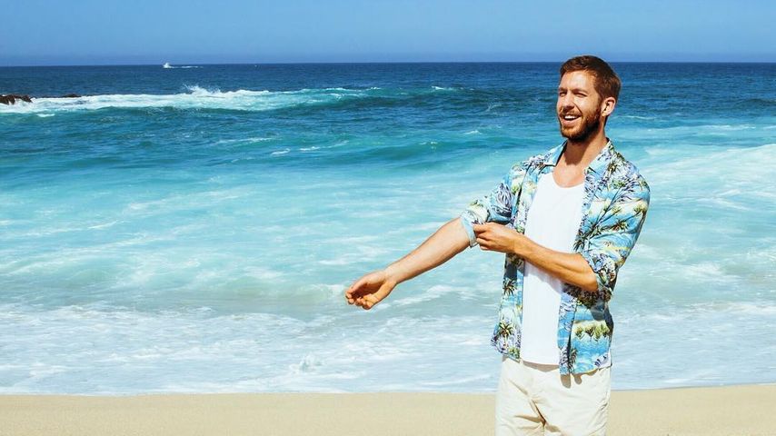 Calvin Harris im Urlaub