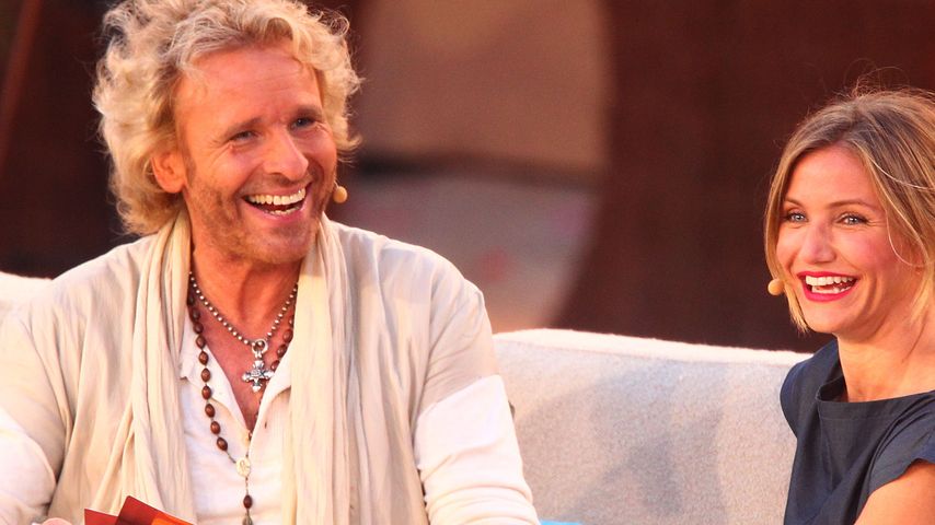 Thomas Gottschalk und Cameron Diaz