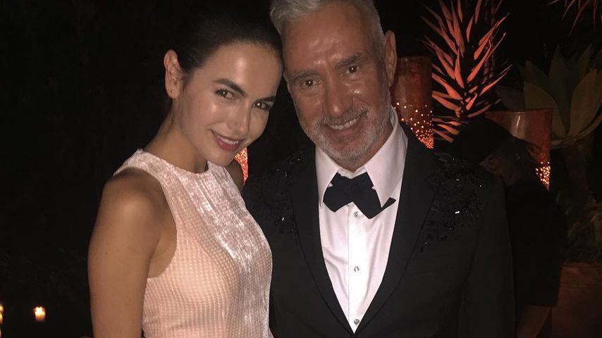 Camilla Belle und Roland Emmerich auf dessen Hochzeit im Juli 2017