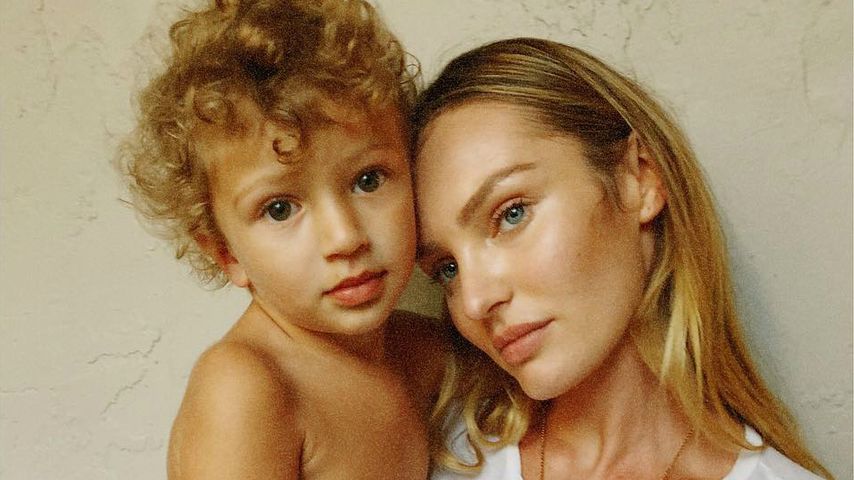 Geschwister-Beef? Candice Swanepoels Sohn ist trage-neidisch