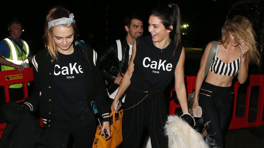 Gigi Hadid, Kendall Jenner, Cara Delevingne und Joe Jonas